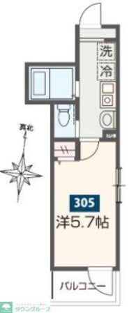 MELDIA大宮北Aの物件間取画像